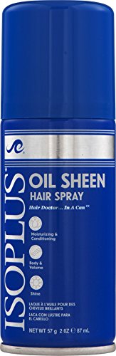 [Isoplus] Oil Sheen Hair Spray Regular Moisturizing Shine Volume 2oz