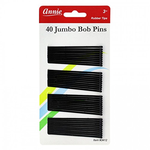 [Annie] 40Pcs Jumbo Bob Pins 3" -