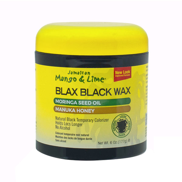 [Jamaican Mango & Lime] Blax Black Hair Wax 6Oz Temporary Colorizer