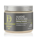 Design Essentials Natural Defining Creme Gel 16Oz Anti-Frizz Hair Curl Enhancer