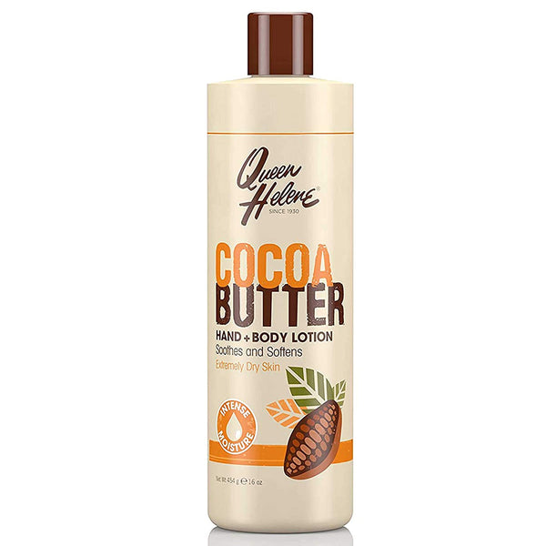 [Queen Helene] Cocoa Butter Hand And Body Lotion Soothes And Softens 16Oz