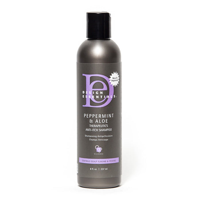 [Design Essentials] Peppermint & Aloe Therapeutics Anti-Itch Shampoo 8Oz