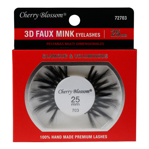 [Cherry Blossom] 3D Faux Mink Lashes 25mm