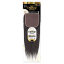 Sensationnel Human Hair Empire Bundle 4x4 Hd Lace Closure - Straight 12"