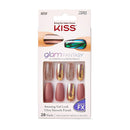 Kiss Glam Fantasy Ultimate Illusion Press On 28 False Nails Medium Kgf50 [6 Pack]