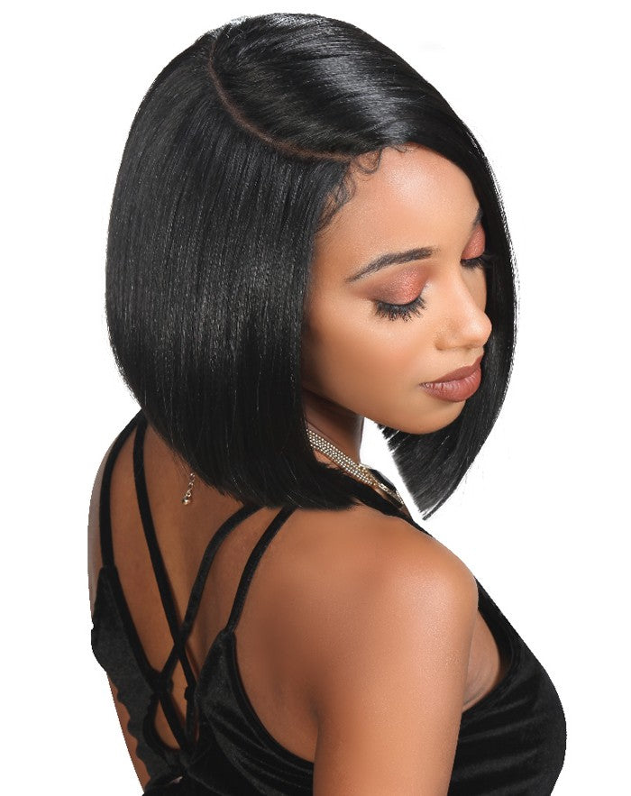 Zury Sis Synthetic Sassy 6" Deep Half Moon Part Wig - H Max