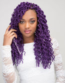 Janet Collection Crochet Braid Curly Faux - 2x Mambo Coily Dense Locs 18"