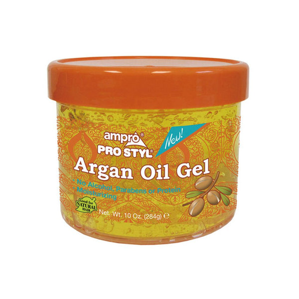 [Ampro] Pro Styl Argan Oil Gel No Alcohol No Parabens 10Oz Firm Hold