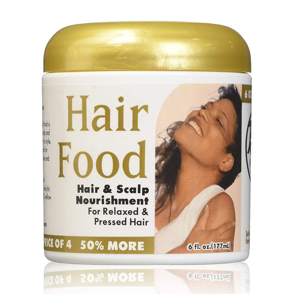 [Bb] Hair Food Hair & Scalp Nourishment For Relaxed & Pressed Hair 6Oz