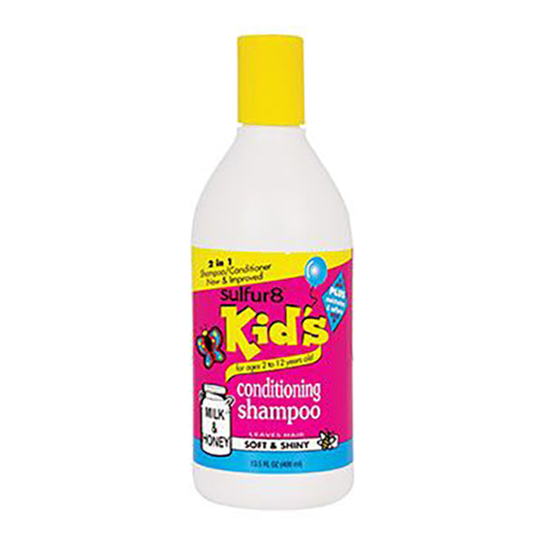 [Sulfur8] Kid'S 2 In 1 Milk&Honey Conditioning Shampoo + Conditioner 13.5Oz