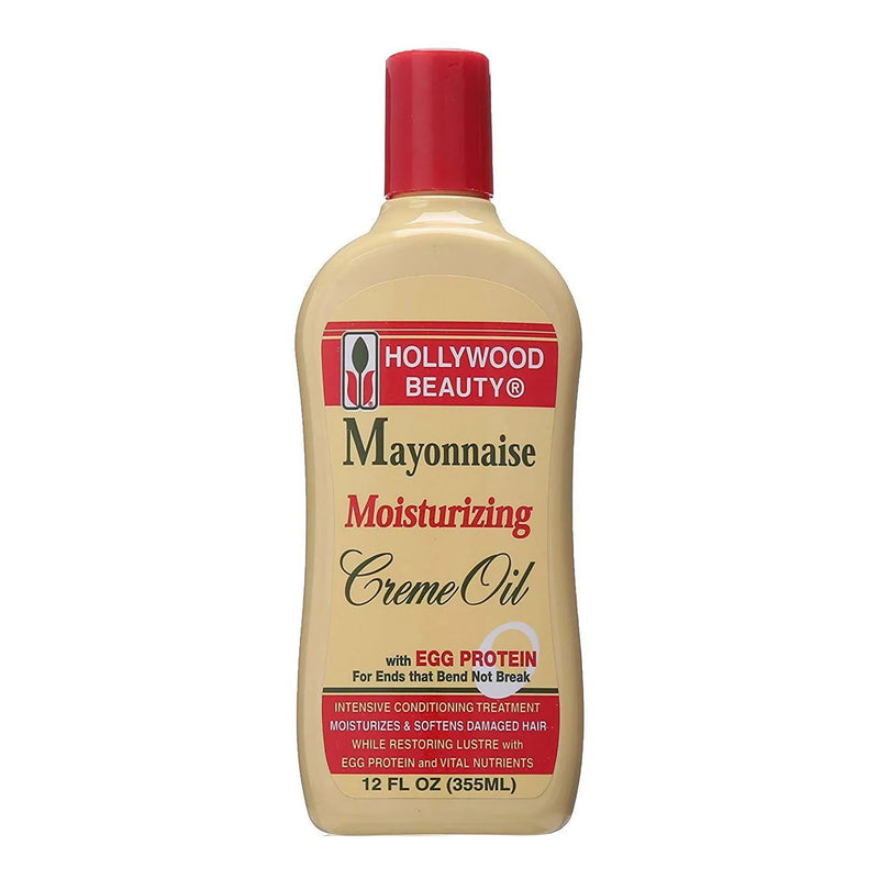 [Hollywood Beauty] Mayonnaise Moisturizing Creme Oil 12Oz