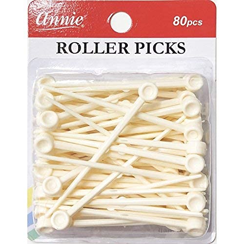 [Annie] Plastic Roller Picks 3" 80Pcs