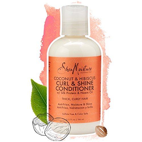 Sheamoisture - Curl & Shine Conditioner, Coconut & Hibiscus - 3.2 Fl Oz