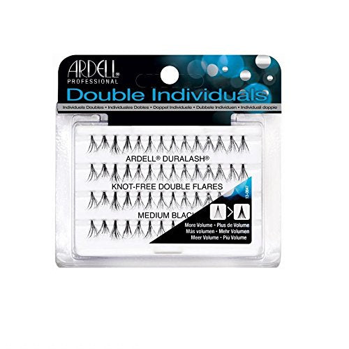 [Ardell] Double Up Individual Lashes Knot Free Flare Black