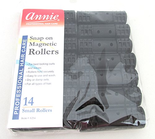 [Annie] Snap-On Magnetic Rollers Small 1/2" 14Pcs -