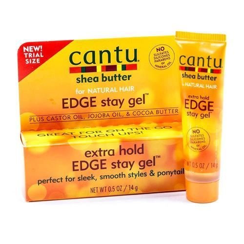 [Cantu] Shea Butter For Natural Hair Extra Hold Edge Stay Gel 0.5oz Control