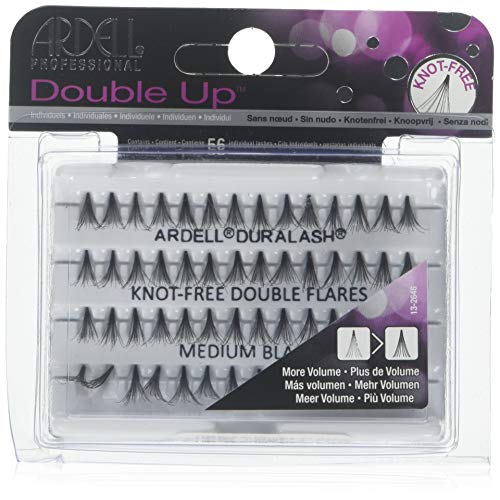 [Ardell] Double Up Individual Lashes Knot Free Flare Black