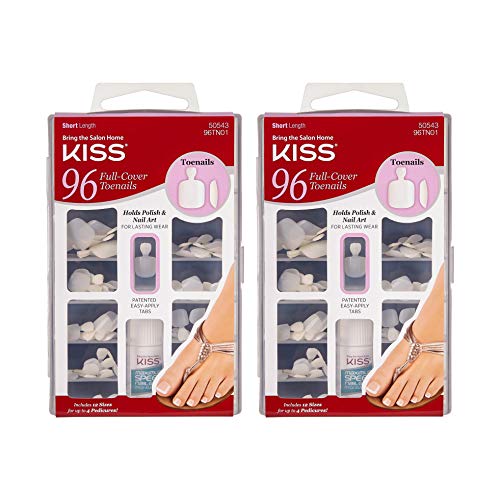 [Kiss] Full-Cover Short Length 96 Toenails