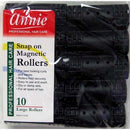 [Annie] Snap-On Magnetic Rollers Large 7/8" 10Pcs -