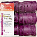 [Annie] Snap-On Magnetic Rollers X-Jumbo 1 3/4???? 6Pcs -