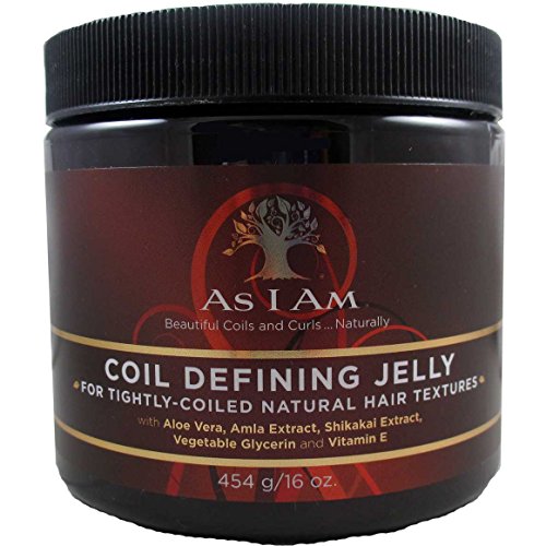 [As I Am] Coil Defining Jelly 8Oz/16Oz For Tightly-Coiled Natural Hair Texture [16 Oz]