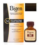 Bigen Permanent Powder Hair Color 56 Medium Brown 1 Ea