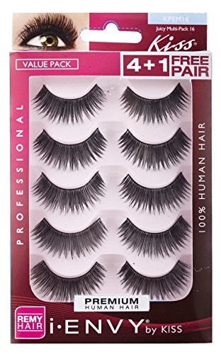 [I-Envy] 100% Humna Hair Multi Pack 10 Lashes