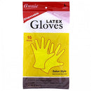 Annie Disposable Latex Gloves Lightly Powdered 10 Count Salon Style [