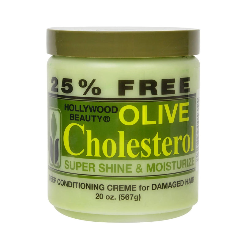[Hollywood Beauty] Olive Cholesterol Deep Conditioning Creme 20oz
