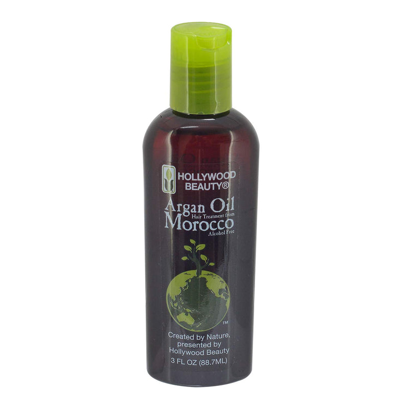 [Hollywood Beauty] Argan Oil Hair Treatment From Morocco Alcohol Free 3Oz