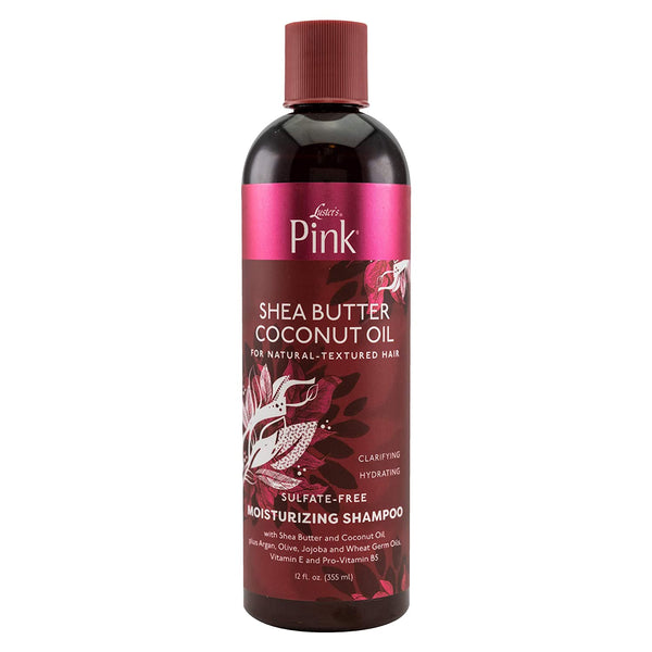 [Luster'S] Pink Shea Butter Coconut Oil Sulfate Free Shampoo 12Oz