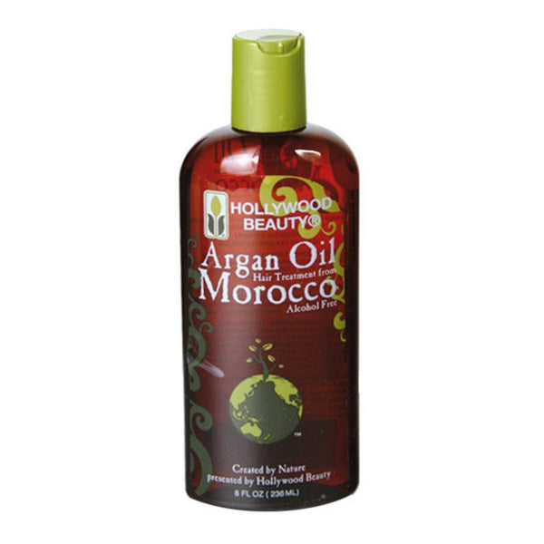 [Hollywood Beauty] Argan Oil Hair Treatment From Morocco Alcohol Free 8Oz