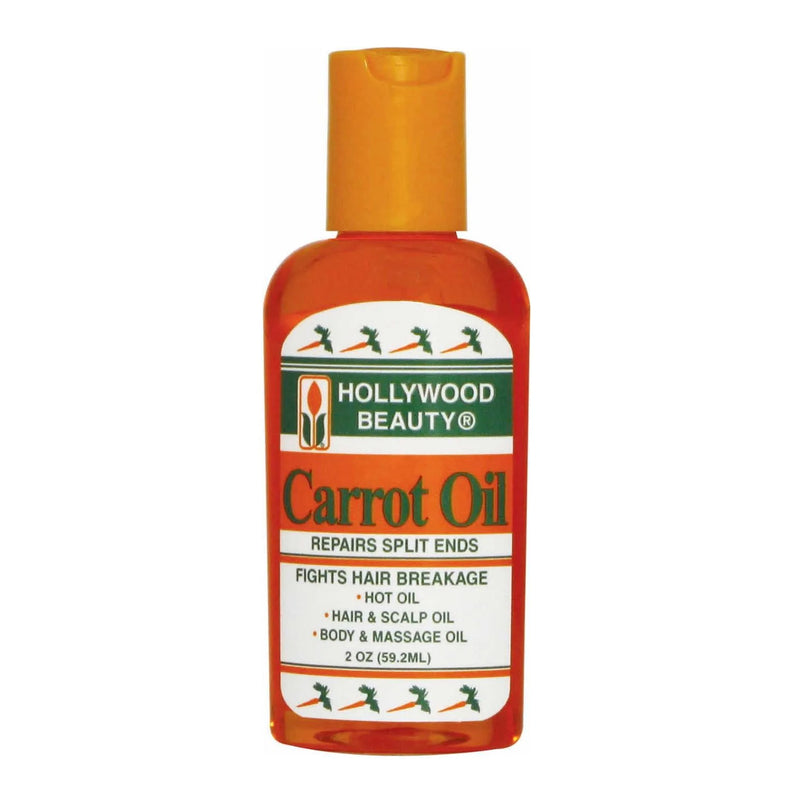 [Hollywood Beauty] Carrot Oil Repairs Split Ends 2Oz
