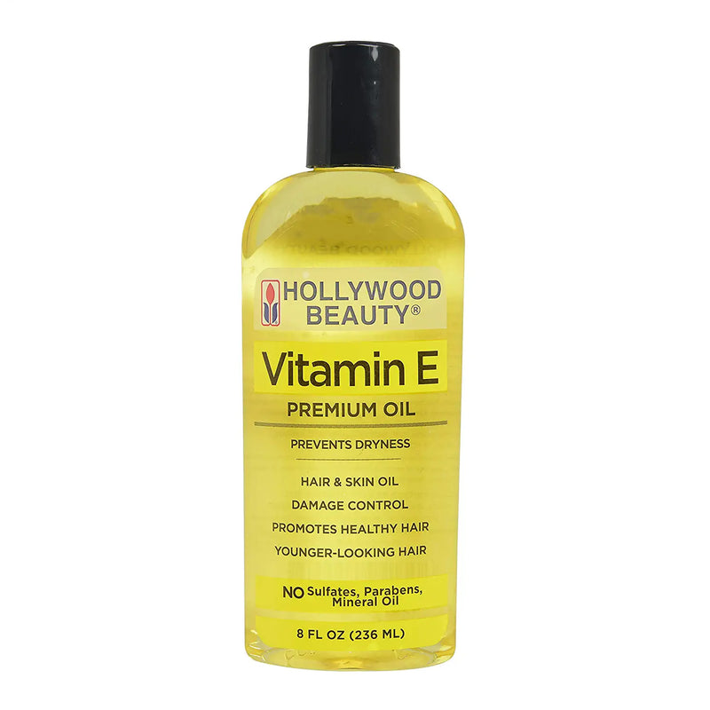[Hollywood Beauty] Vitamin-E Oil Prevents Dryness 8oz