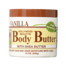 [Hollywood Beauty] Organic Body Butter With Shea Butter And Vitamin E 12Oz