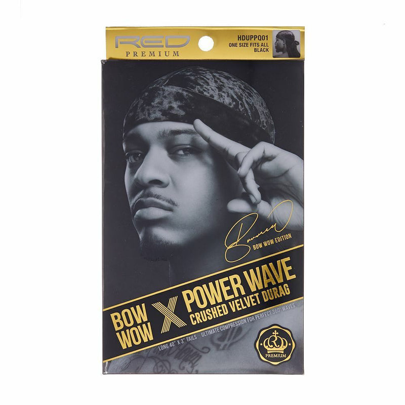 [Red By Kiss] Power Wave Crushed Velvet Durag