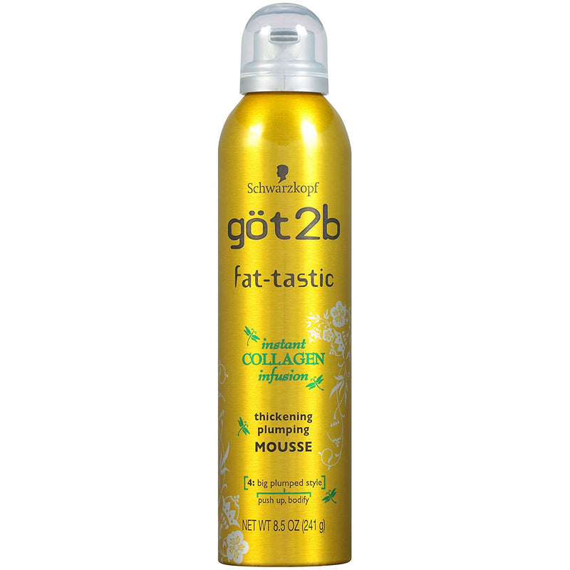 [Got 2B] Fat-Tastic Instant Collagen Infusion Thickening Plumping Mousse 8.5Oz