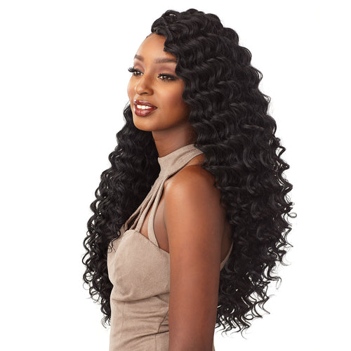 Sensationnel Lulutress Synthetic Crochet Braid - Deep Wave 18"