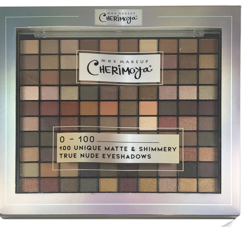 [Max] Makeup Cherimoya 100 Unique Matte & Shimmery True Nude Eyeshadow Pallet