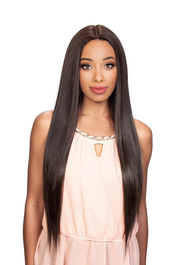 Zury Sis Synthetic Beyond Pre-stretched Lace Front Wig - H-lime