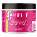 [Mielle Organics] Babassu Oil Mint Deep Conditioner 8Oz For Dry Damaged Hair