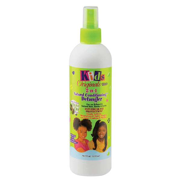 Africa'S Best Kids Originals 2 In 1 Natural Conditioning Detangler Spray 12Oz