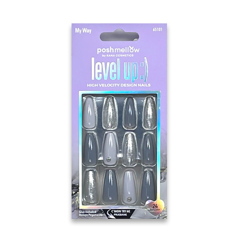 Posh Mellow 24 Nails (2Pack)