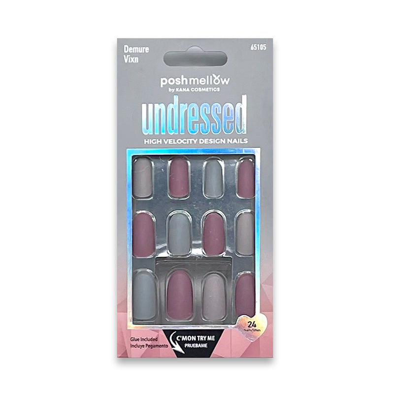 Posh Mellow 24 Nails (2Pack)