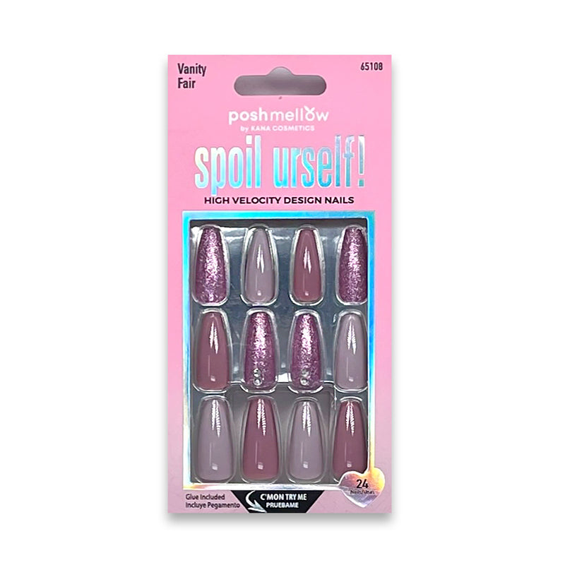 Posh Mellow 24 Nails (2Pack)