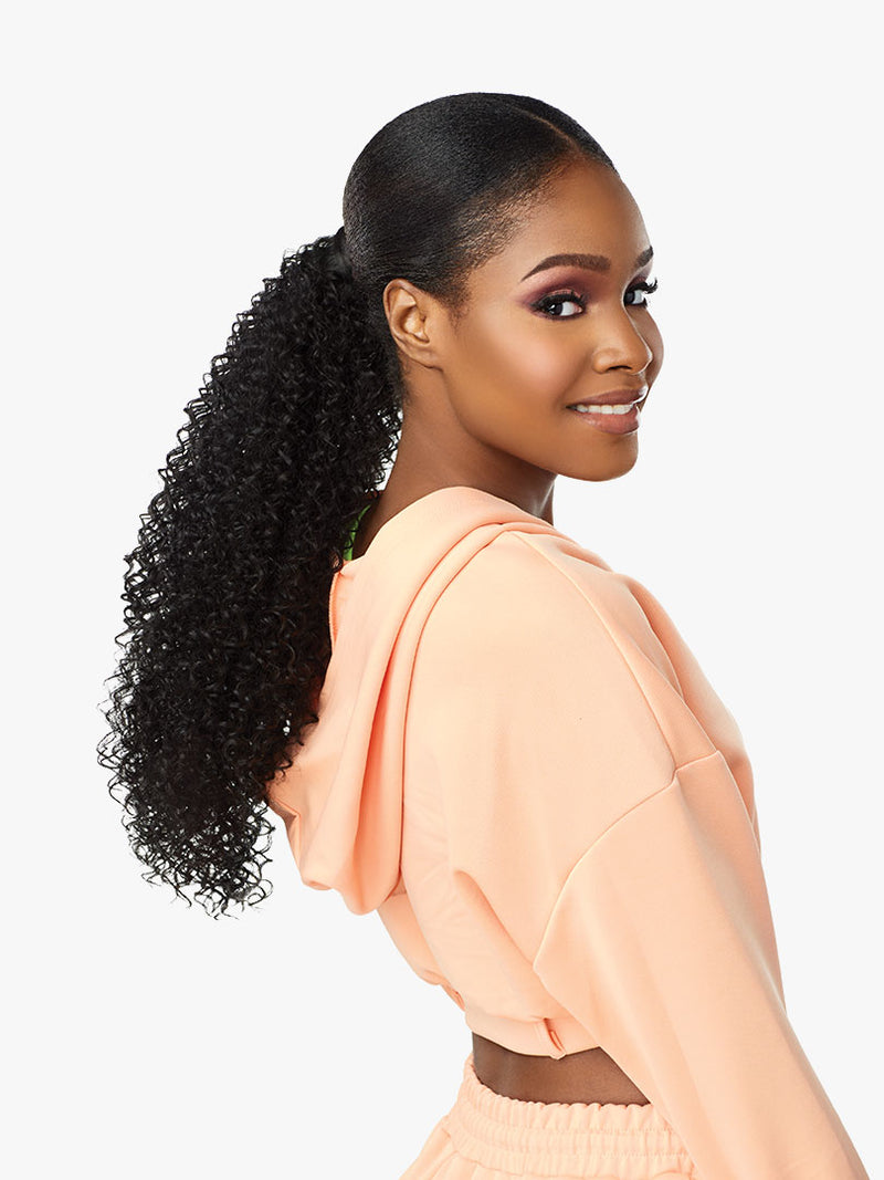 Sensationnel Synthetic Instant Up & Down Pony Wrap Half Wig - Ud 3