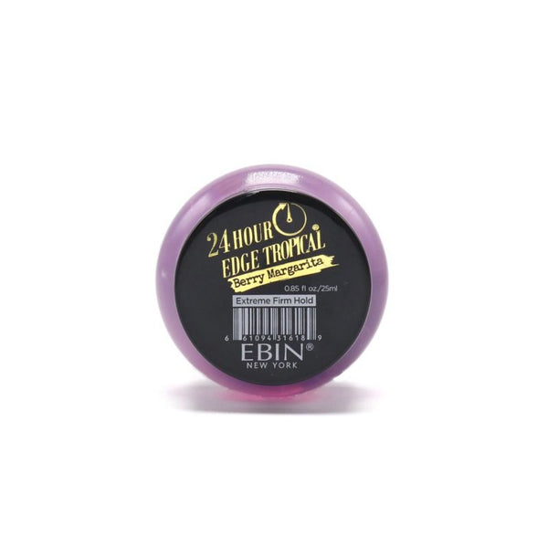 Ebin New York 24 Hour Edge Tropical Travel Size Edge Control Gel, 0.85 Ounce (Berry Margarita)