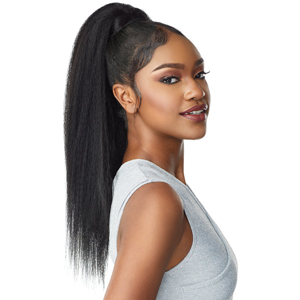 Sensationnel Synthetic Ponytail Instant Pony Wrap - Kinky Straight 24"