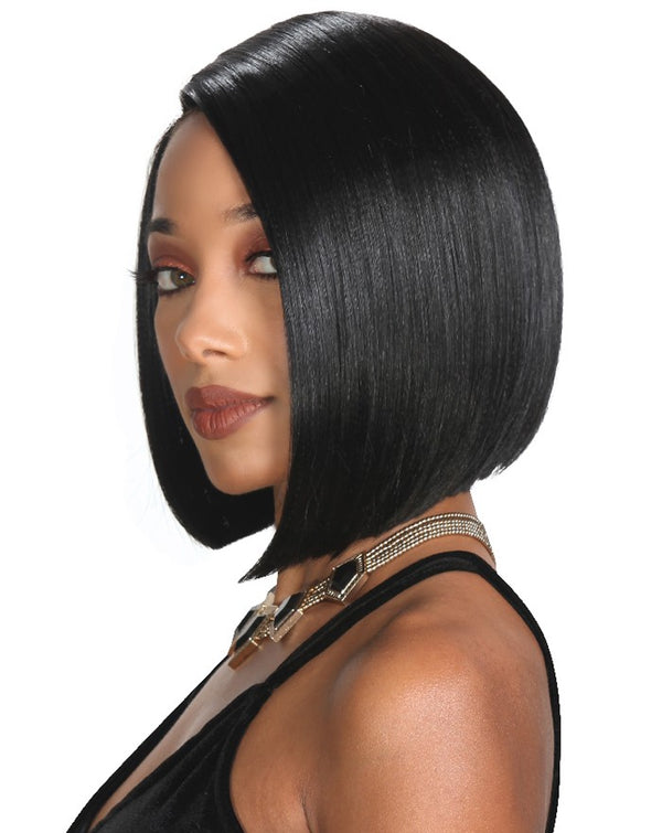 Zury Sis Synthetic Sassy 6" Deep Half Moon Part Wig - H Max