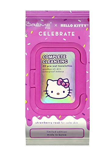 [The Creme Shop] Hello Kitty Complete Cleansing 20 Pre-Wet Towelettes